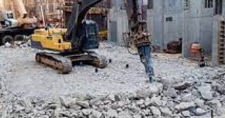 Демонтаж фундамента цена от 2009 руб. | снос старого фундамента заказать в Жигулевске