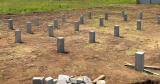 Фундамент на забивных жб сваях под ключ в Жигулевске - фундамент из забивных железобетонных свай цена от 3225 руб/м2