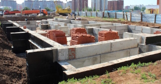 Фундаменты промышленных зданий в Жигулевске цена от 25371 руб. - заказать строительство фундамента промздания под стальные колонны